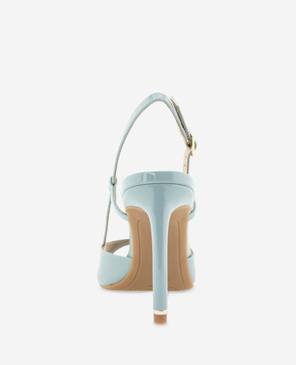 Londyn Patent Peep Toe Heel