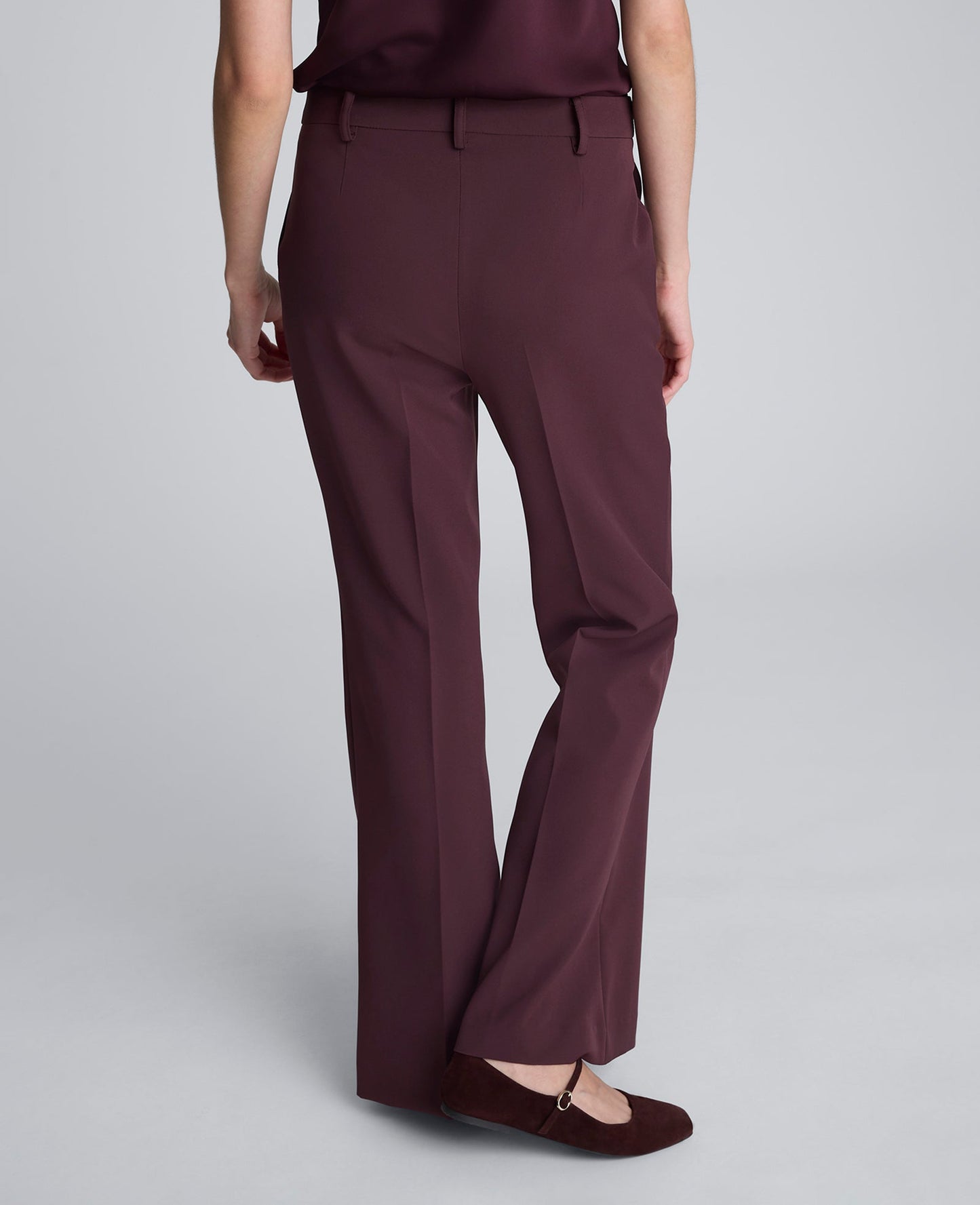 Luxe Twill Flare Leg Pant