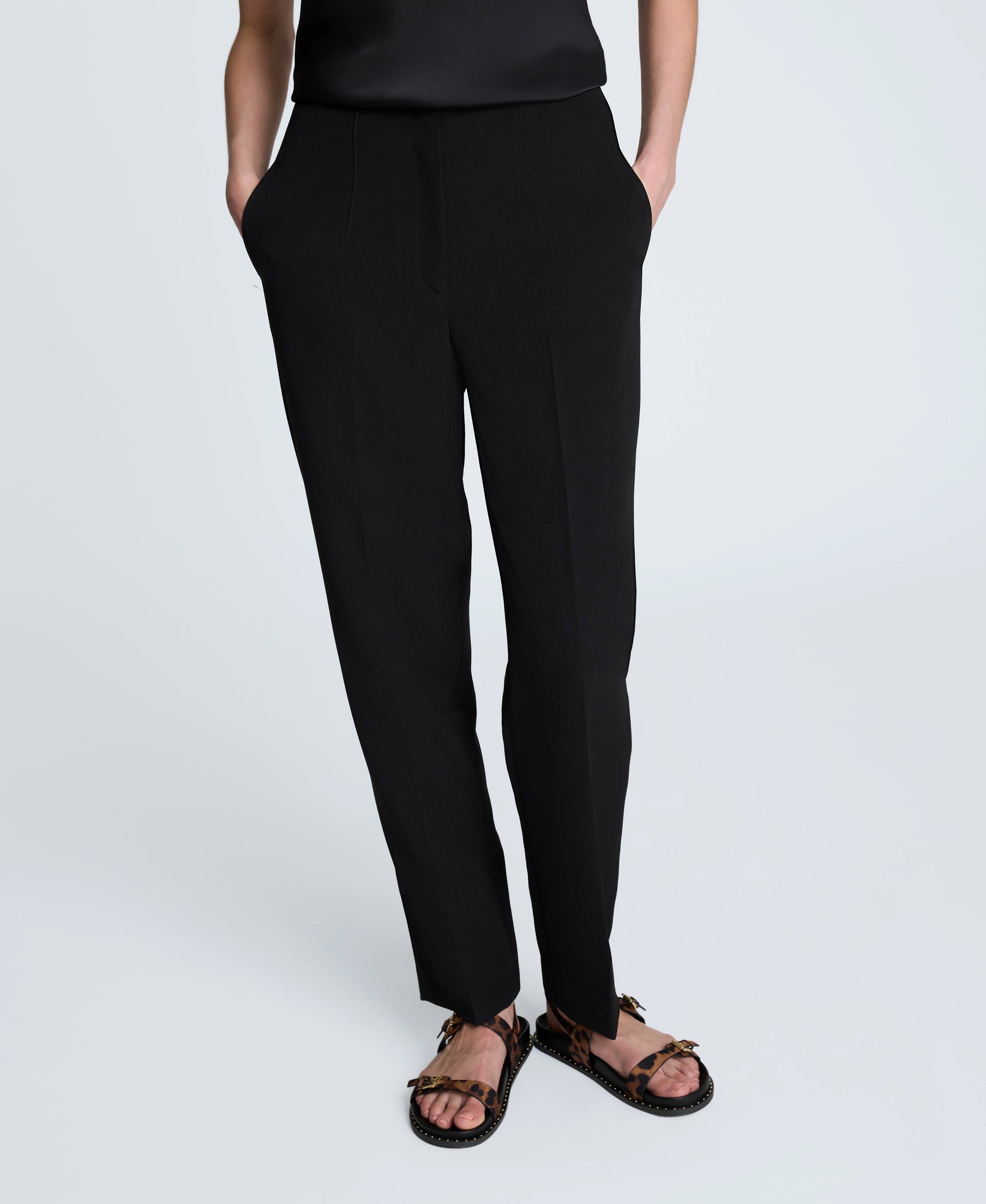 Luxe Twill Straight Leg Pant