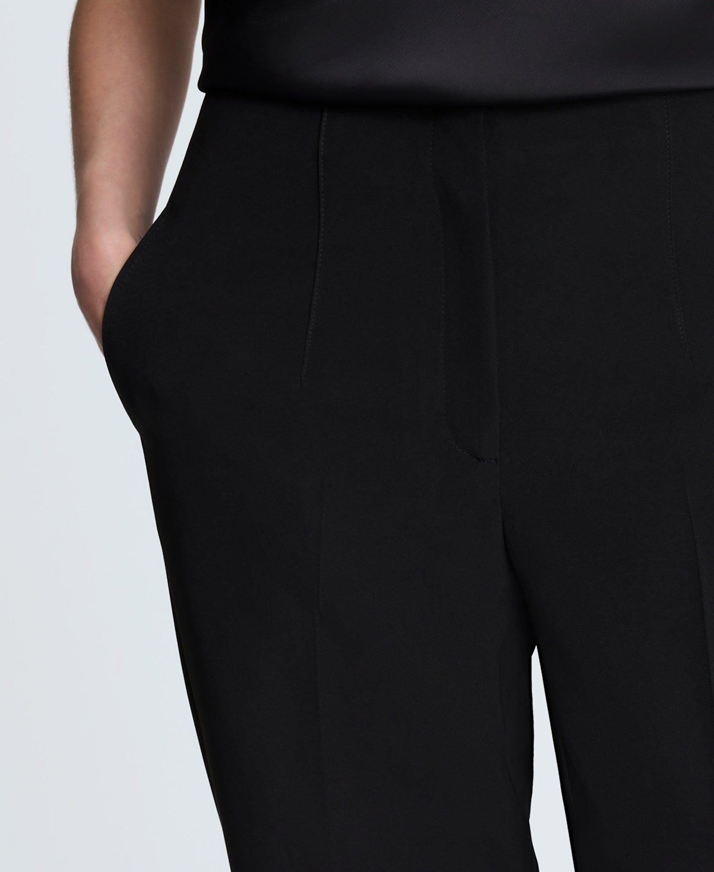 Luxe Twill Straight Leg Pant