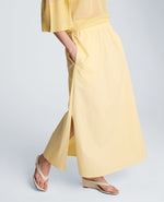 Pull On Maxi Skirt with Side Slits