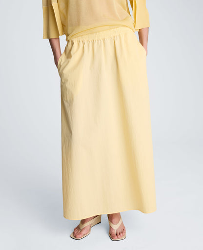 Pull On Maxi Skirt with Side Slits
