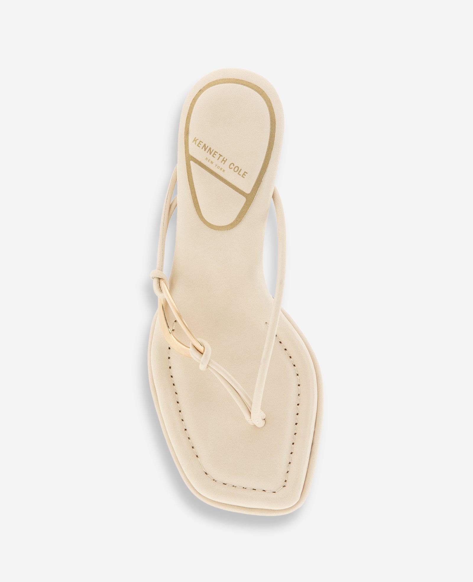 Madrid Leather Embellished Heel Sandal