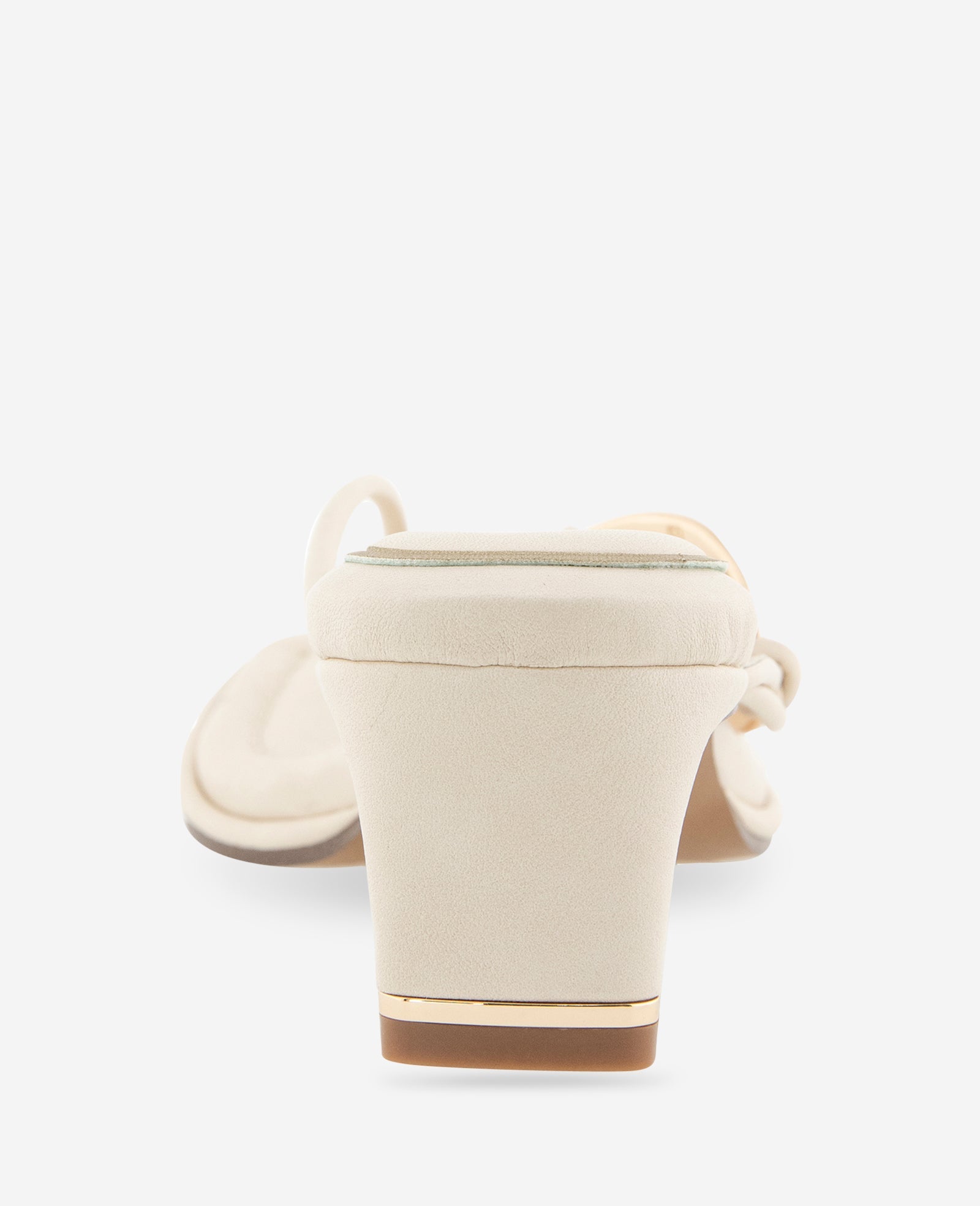 Madrid Leather Embellished Heel Sandal