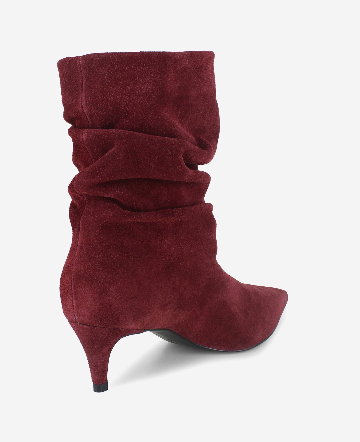 Marsha Suede Kitten Heel Bootie