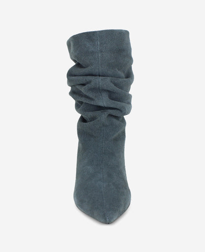 Marsha Suede Kitten Heel Bootie