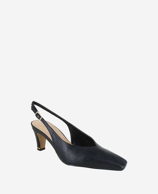 Meilani Leather Point Toe Slingback