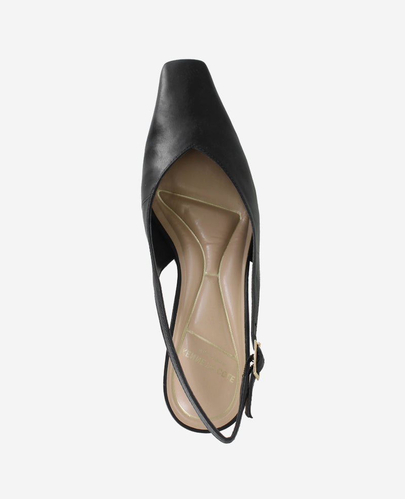 Meilani Leather Point Toe Slingback