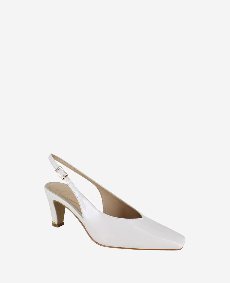 Meilani Patent Point Toe Slingback