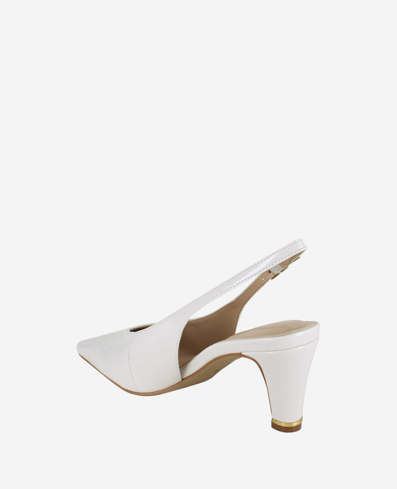 Meilani Patent Point Toe Slingback