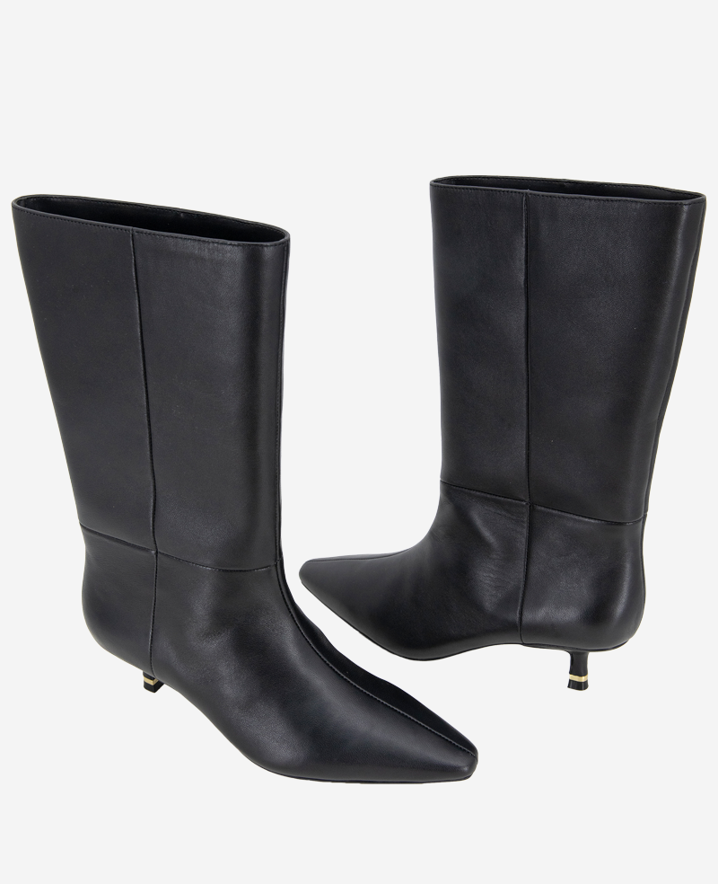 Meryl Leather Bootie