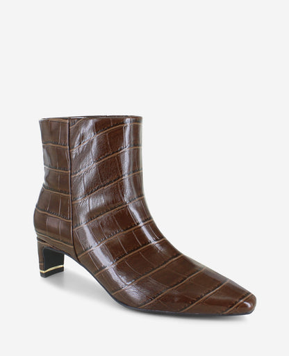Miranda Croco Heel Bootie