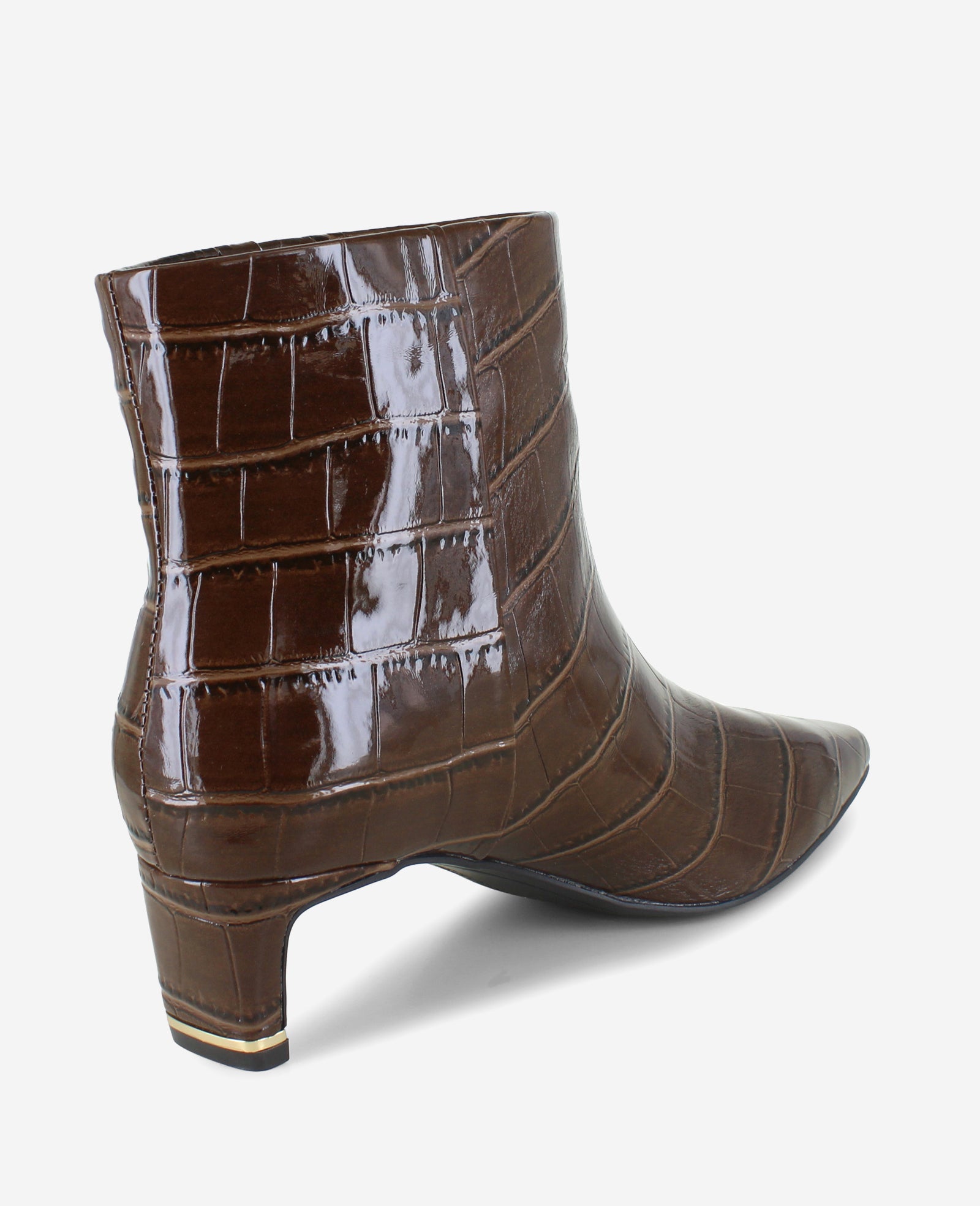Miranda Croco Heel Bootie