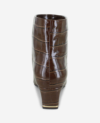 Miranda Croco Heel Bootie