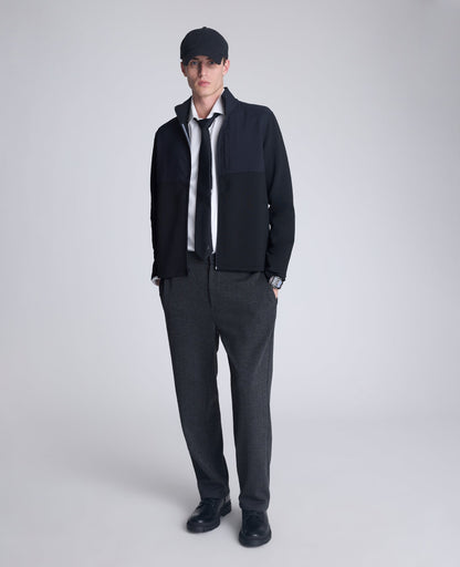 Mock Neck Full Zip Jacket