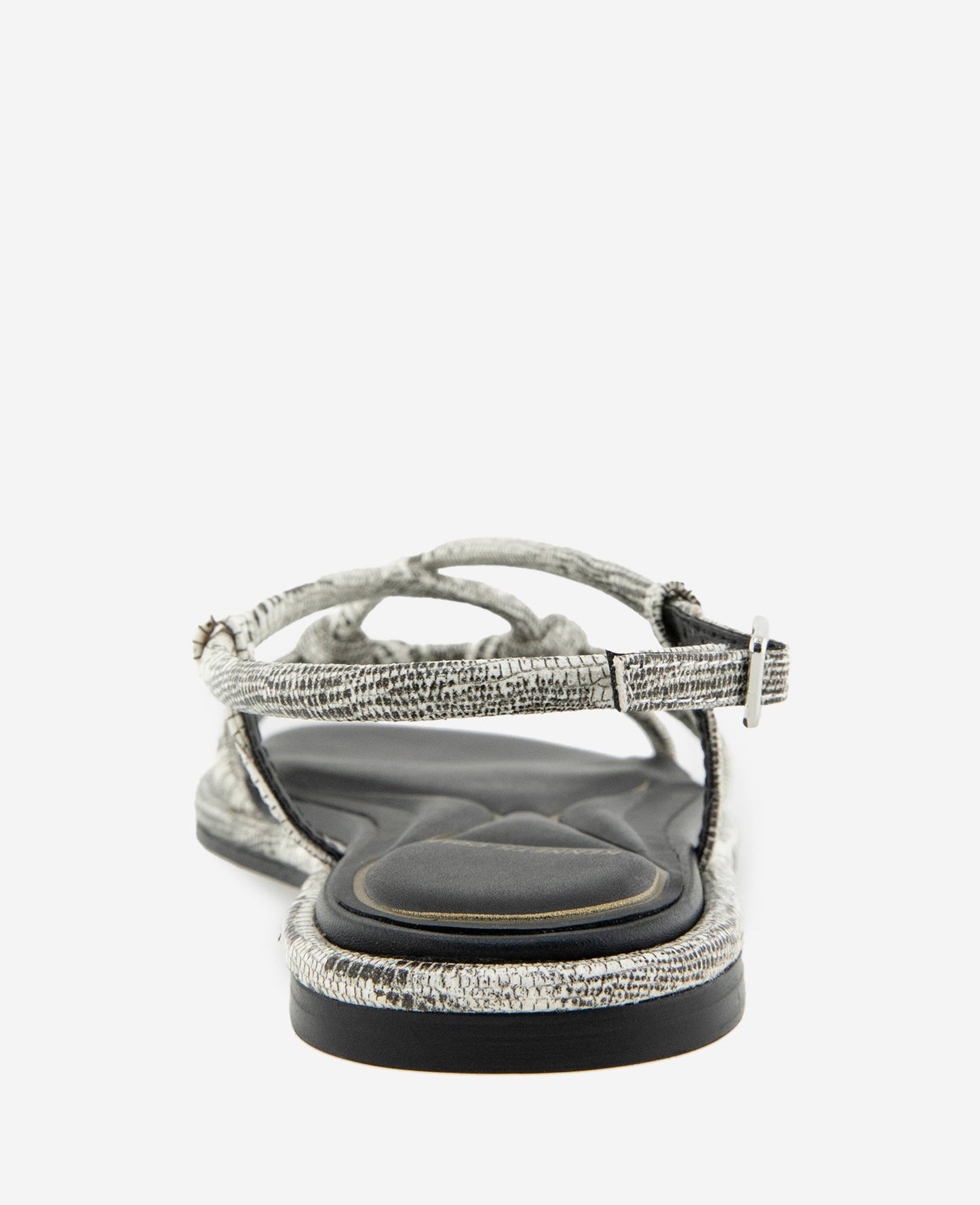 Paria Embossed Knot Detail Sandal