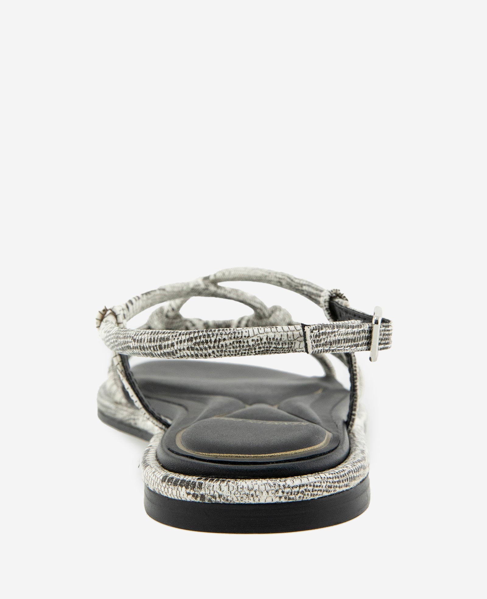 Paria Embossed Knot Detail Sandal