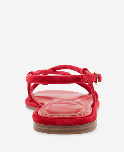 Paria Suede Knot Detail Sandal