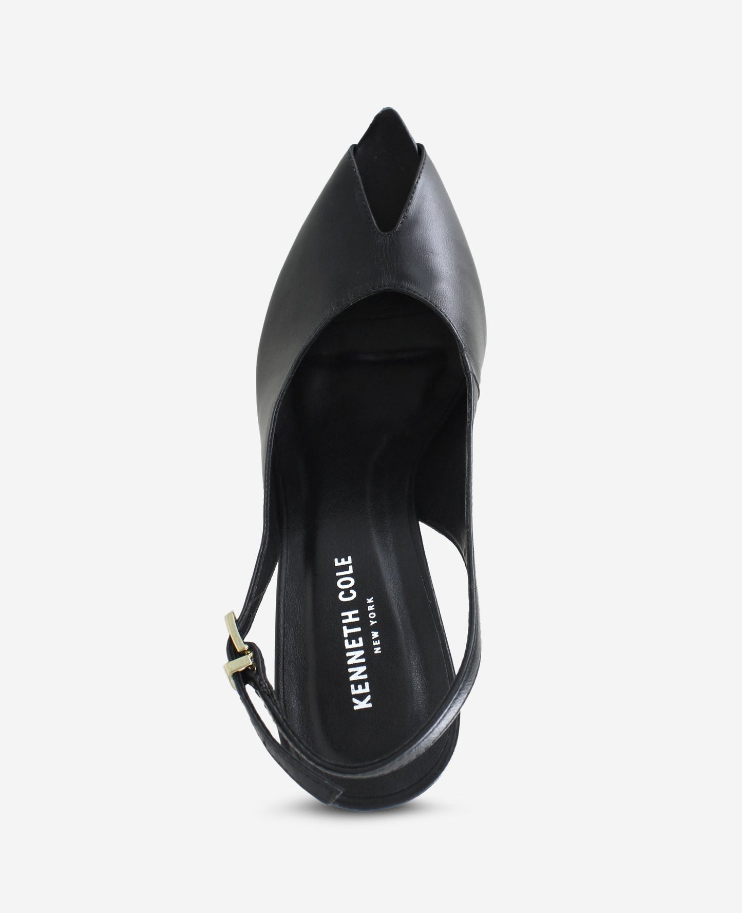 Priya Leather Peep Toe Slingback Heel