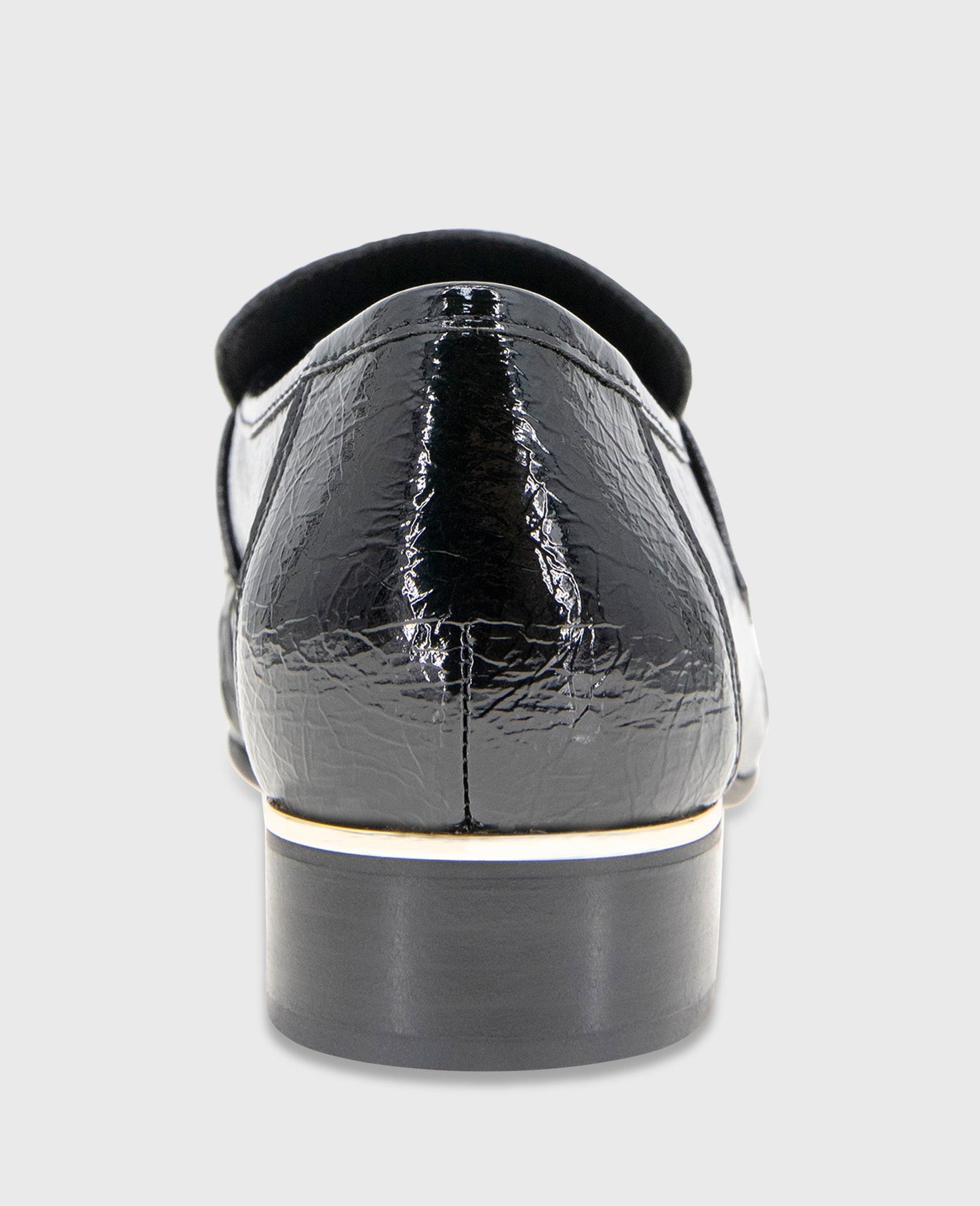 Reece Crinkle Patent Penny Loafer
