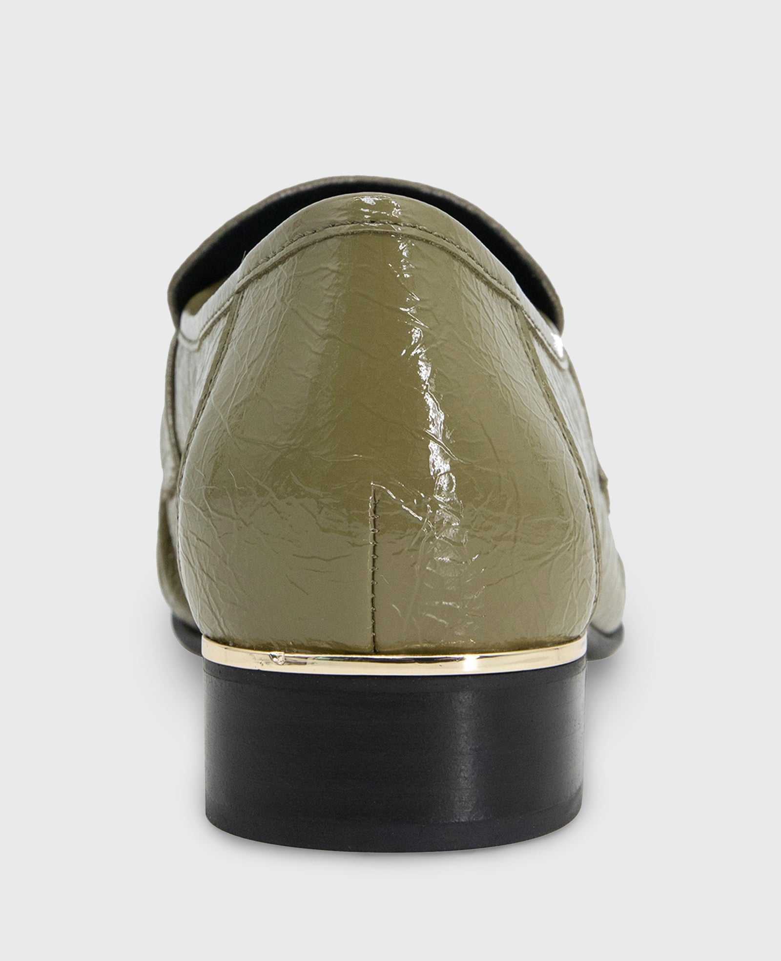 Reece Crinkle Patent Penny Loafer