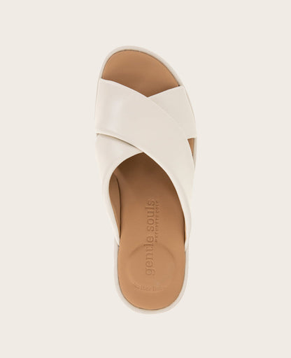 GENTLE SOULS - River Leather X Band Platform Sandal