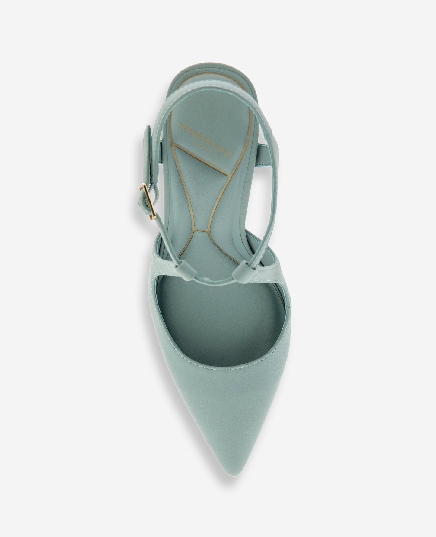 Romi Leather Ankle Slingback Heel