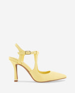 Romi Leather Ankle Slingback Heel