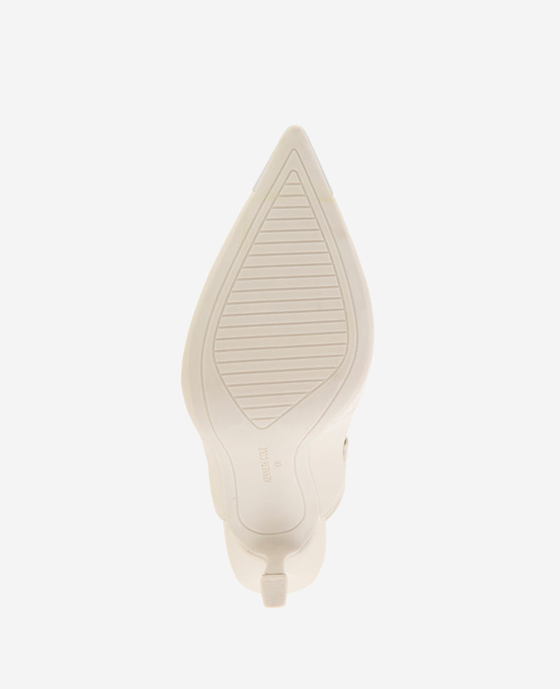 Romi T-Strap Leather Slingback Heel
