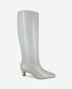 LIGHT GREY CROCO