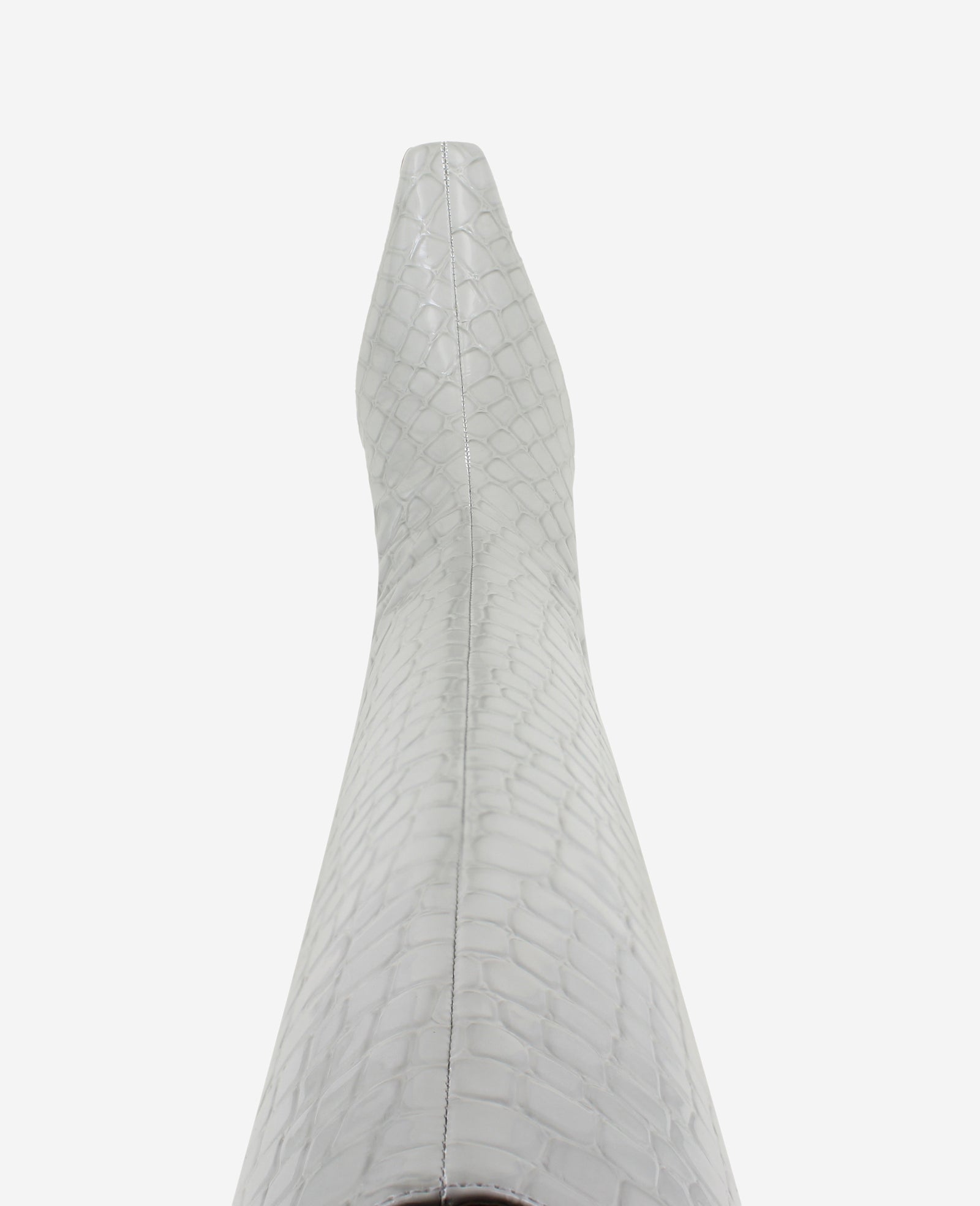 Rubia Croco Patent Tall Heel Boot