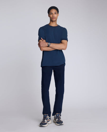 Ribbed Crewneck Tee