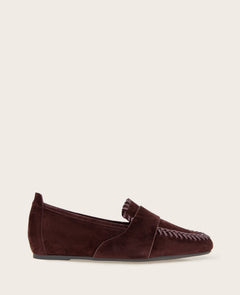 BURGUNDY SUEDE