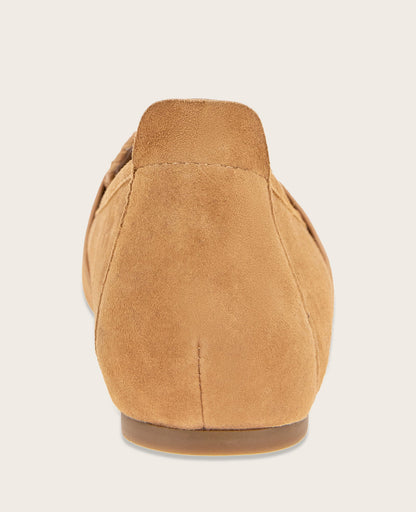GENTLE SOULS - Sandra Suede Braid Detail Loafer