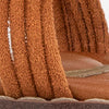 Santiago Suede Stone Embellished Wrap Around Sandal