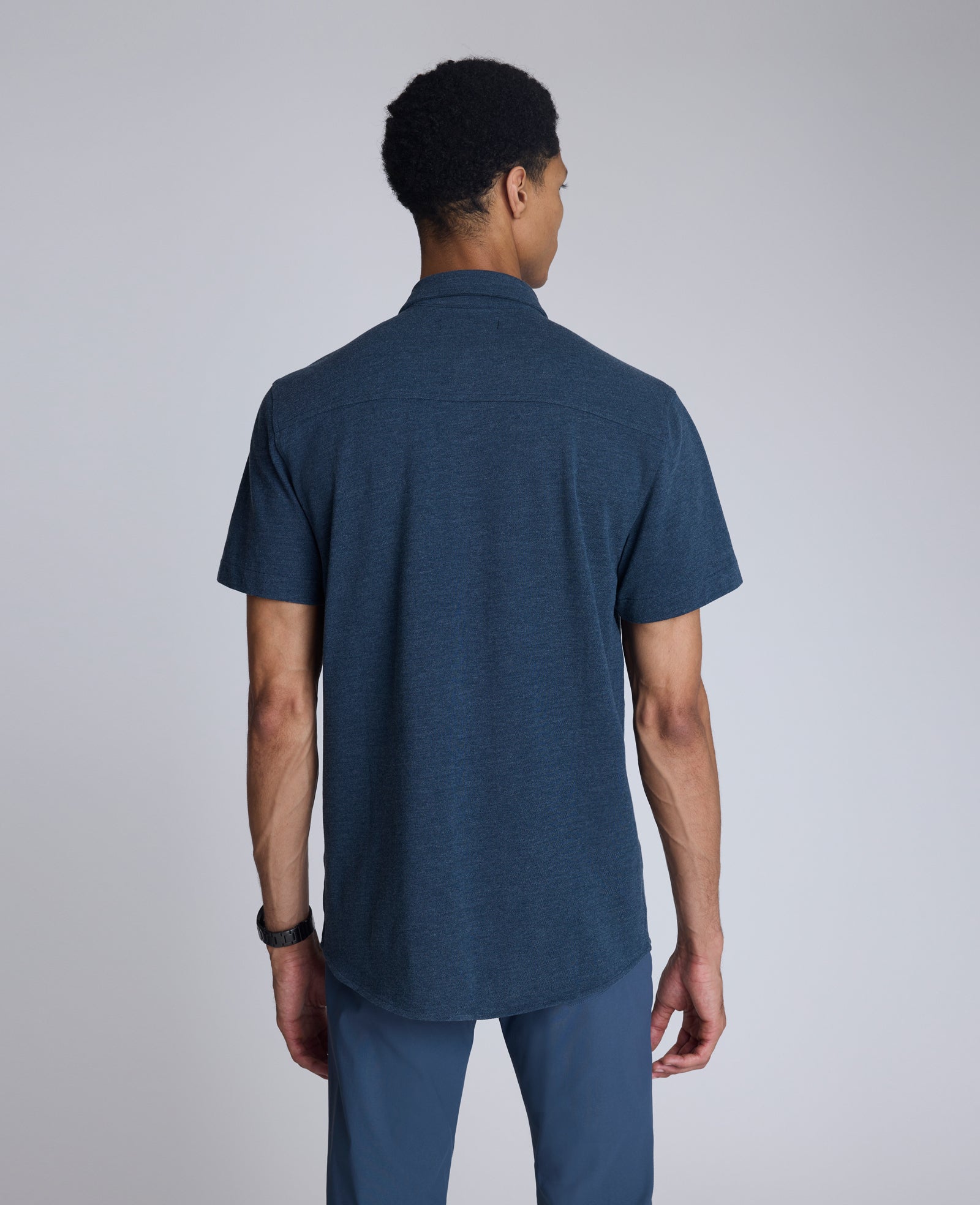 Short Sleeve Sportshirt with Chest Pocket