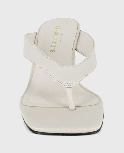 Susannah Leather Thong Wedge Sandal
