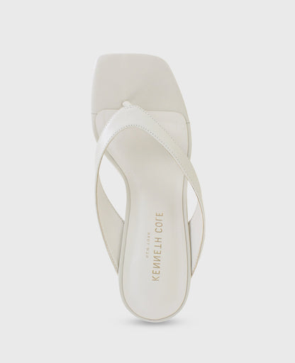 Susannah Leather Thong Wedge Sandal