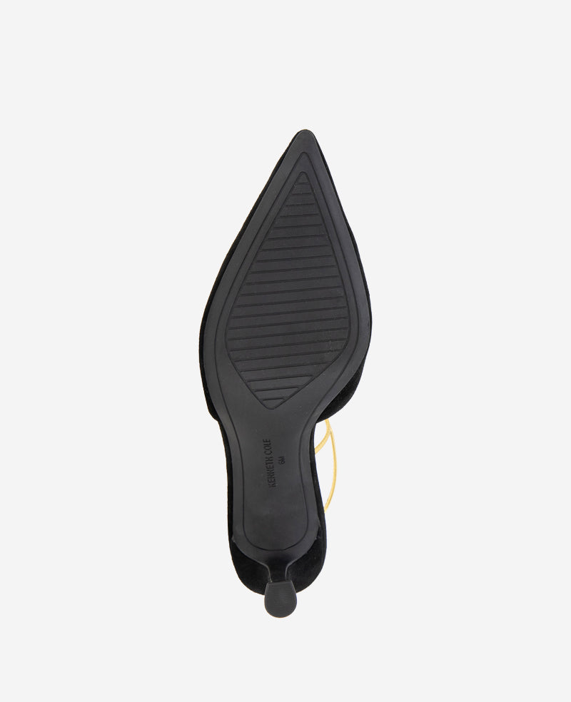 Umi T-Strap Suede Heel
