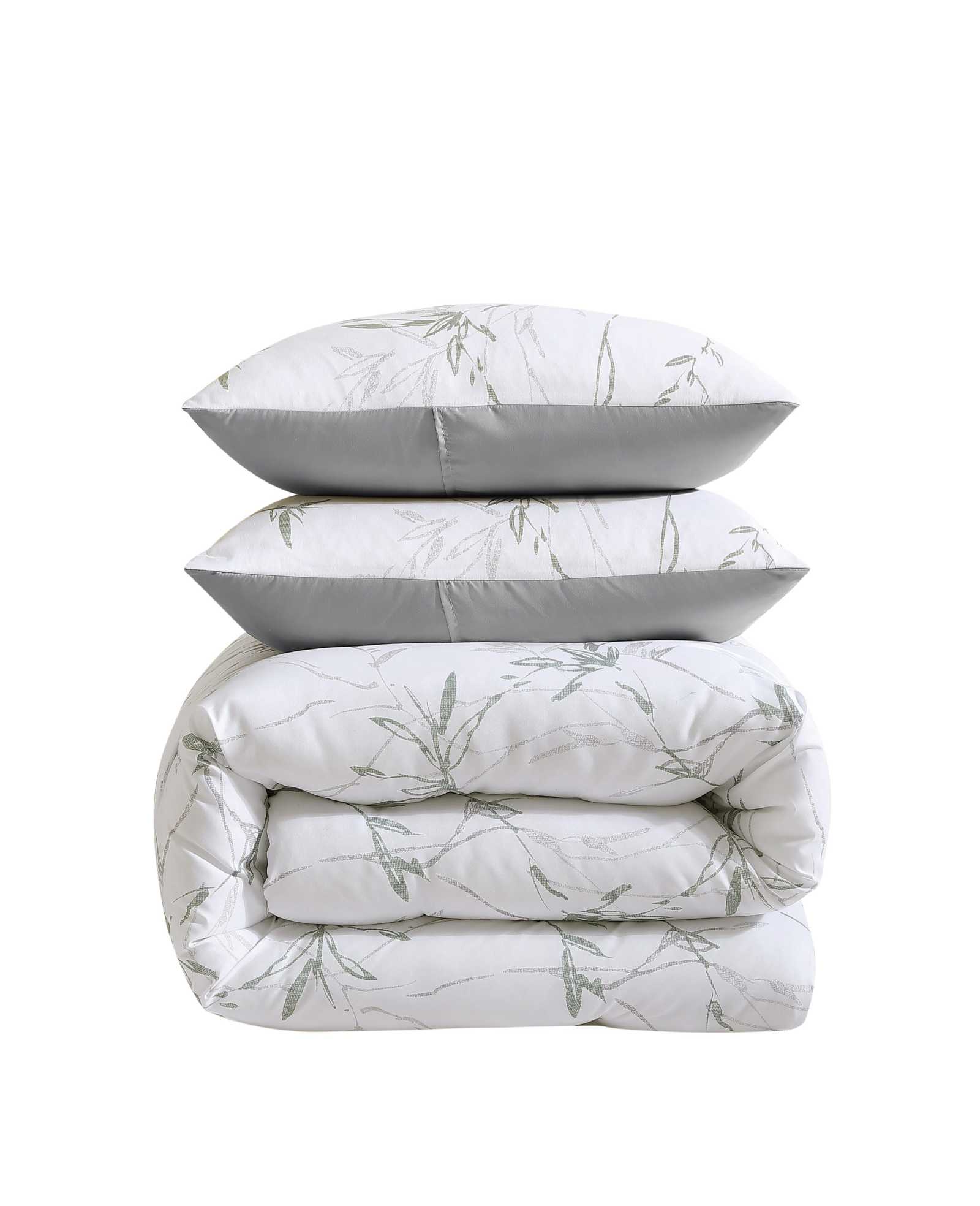 Ink Wash Vine Comforter + Sham Set