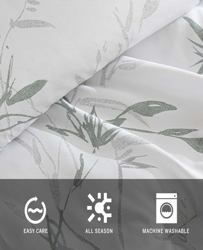 Ink Wash Vine Comforter + Sham Set