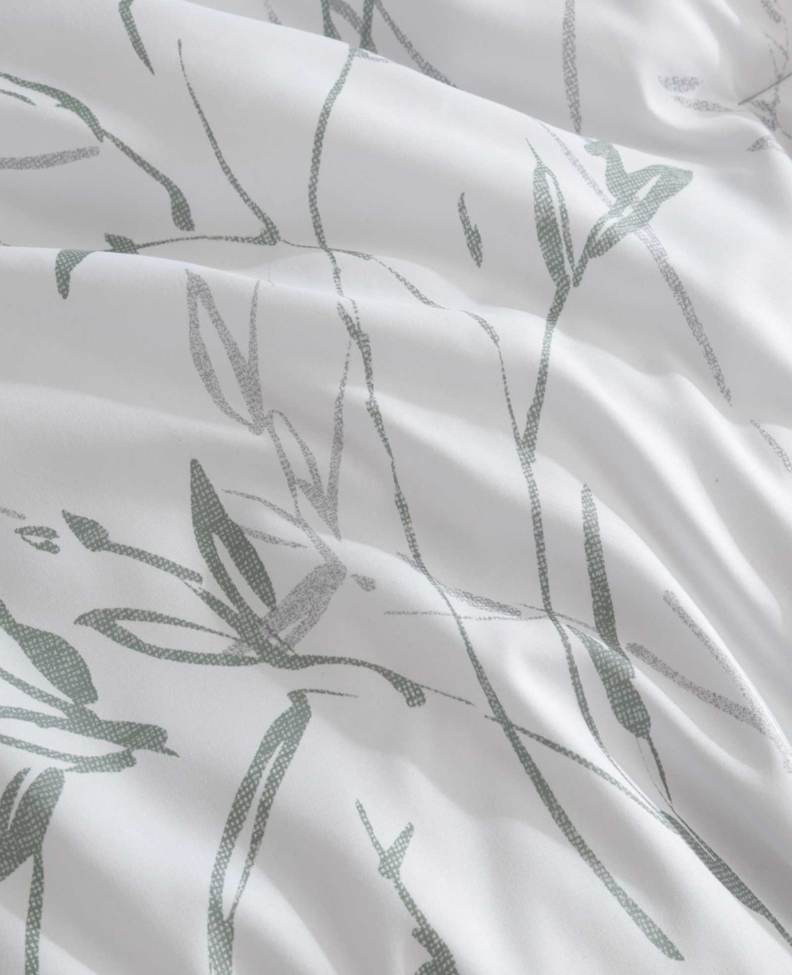 Ink Wash Vine Comforter + Sham Set