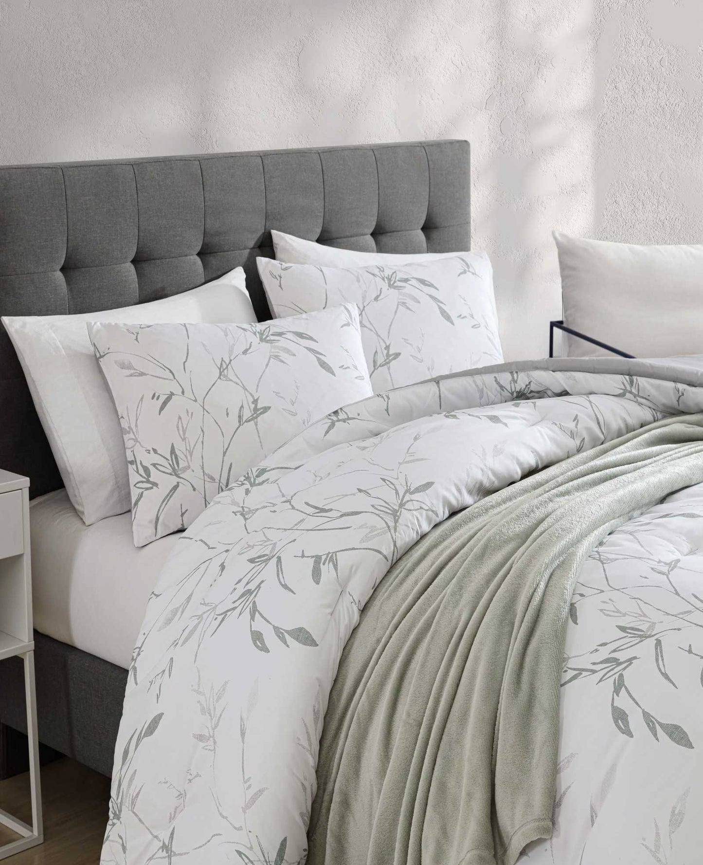 Ink Wash Vine Comforter + Sham Set