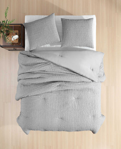 Serenity Wavy Lines Duvet Cover Set