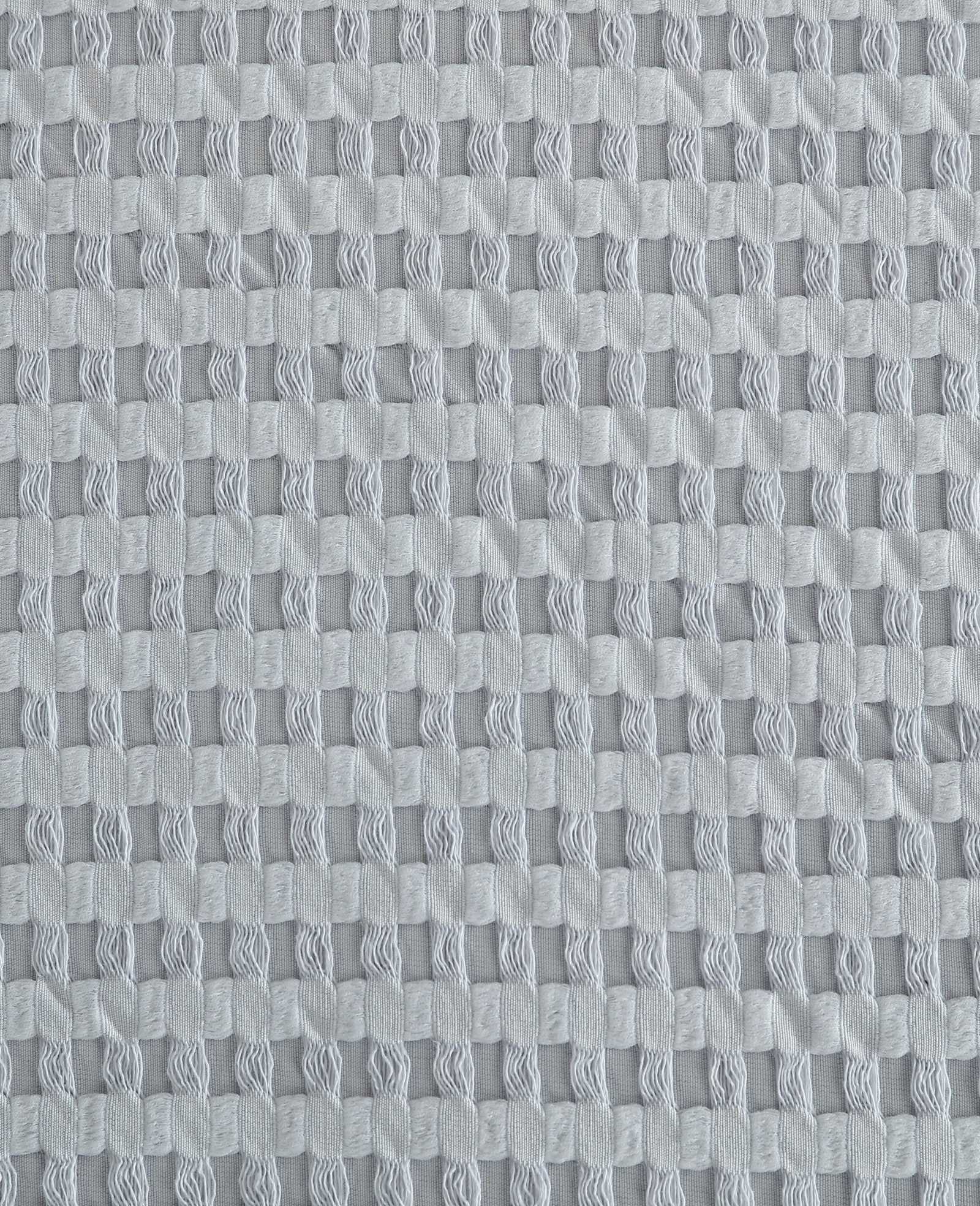 Solid Waffle Duvet Set