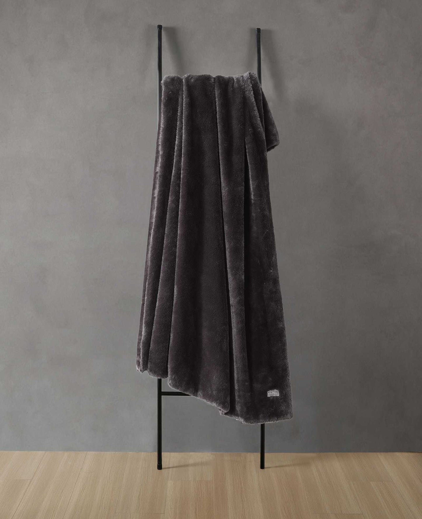 Faux Fur Solid Throw Blanket