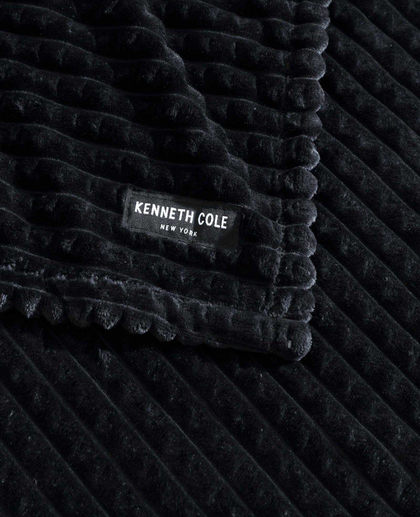 Textured Solid Throw Blanket