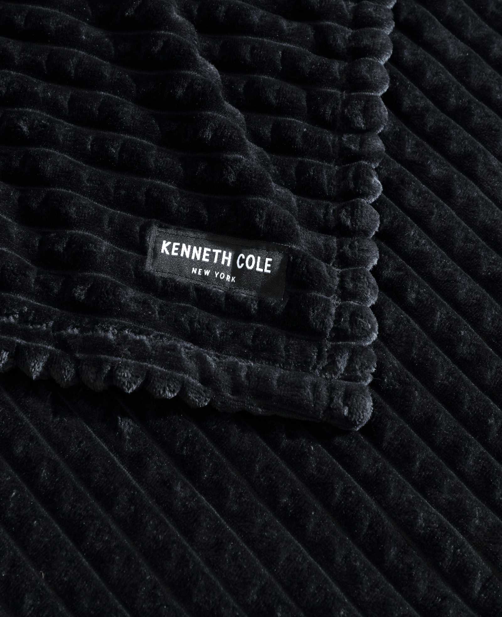 Textured Solid Throw Blanket