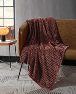 Textured Solid Throw Blanket