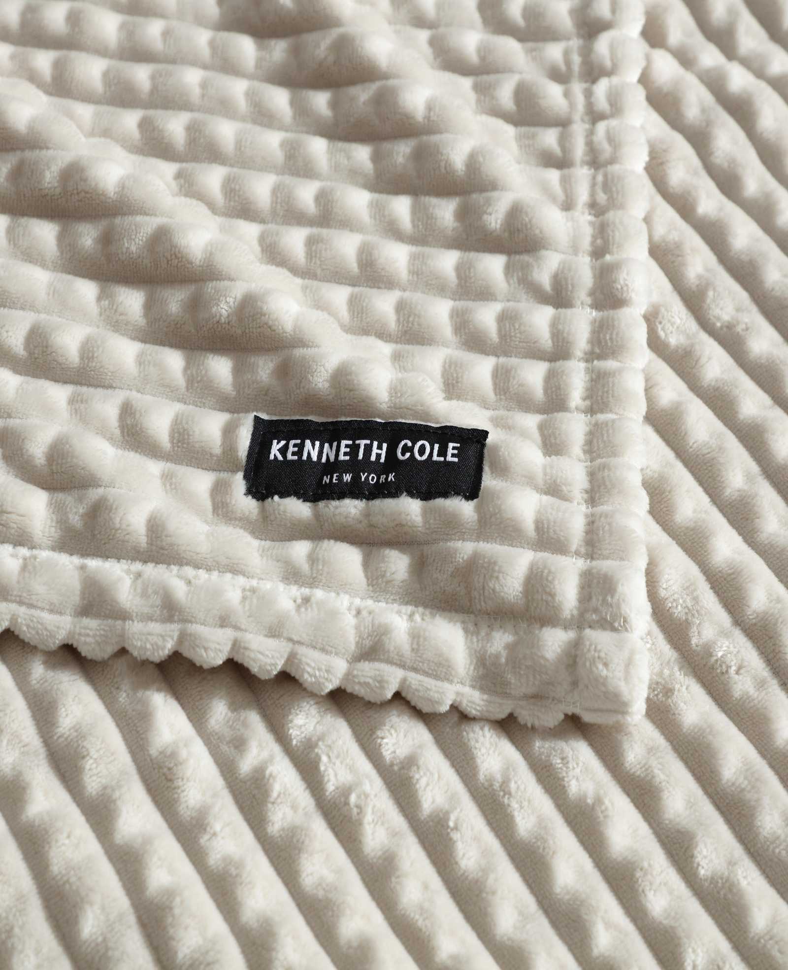 Textured Solid Throw Blanket